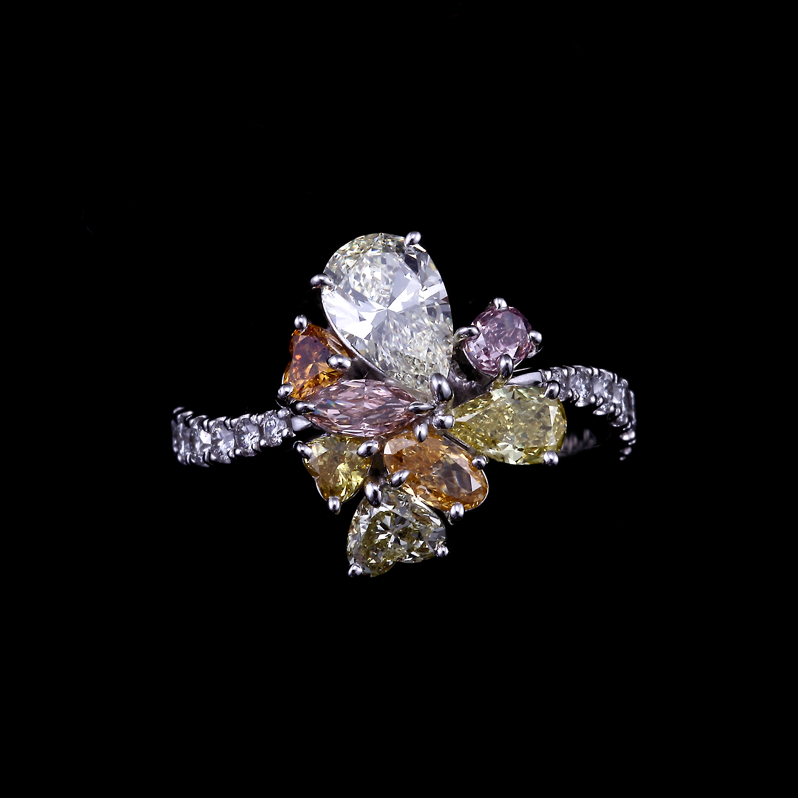 PT900ファンシーカラーダイヤモンドリング ￥2,063,000 – Judi jewelry ...